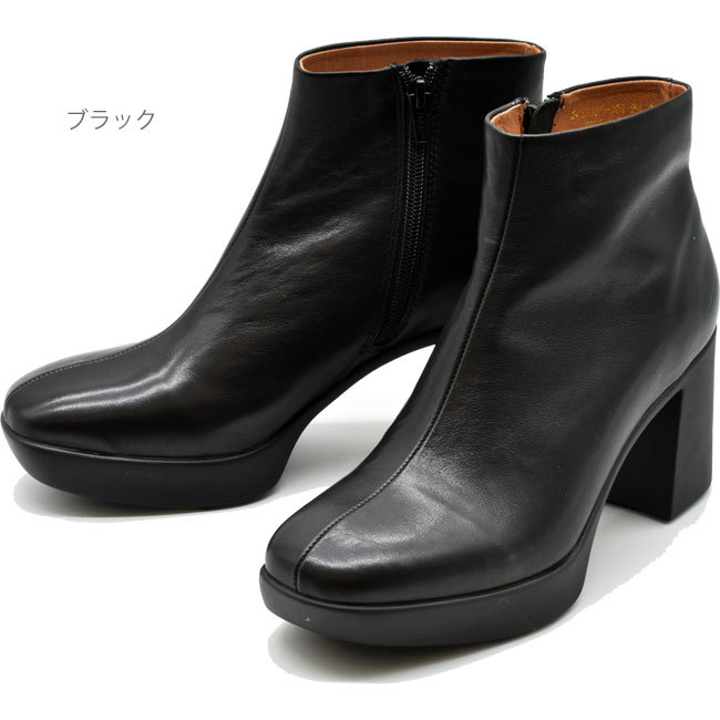 あしながおじさん ショートブーツ 厚底ブーツ ストームブーツ ヒール 本革 レザー レディース セール SALE 2410105 a-2410105_1.jpg