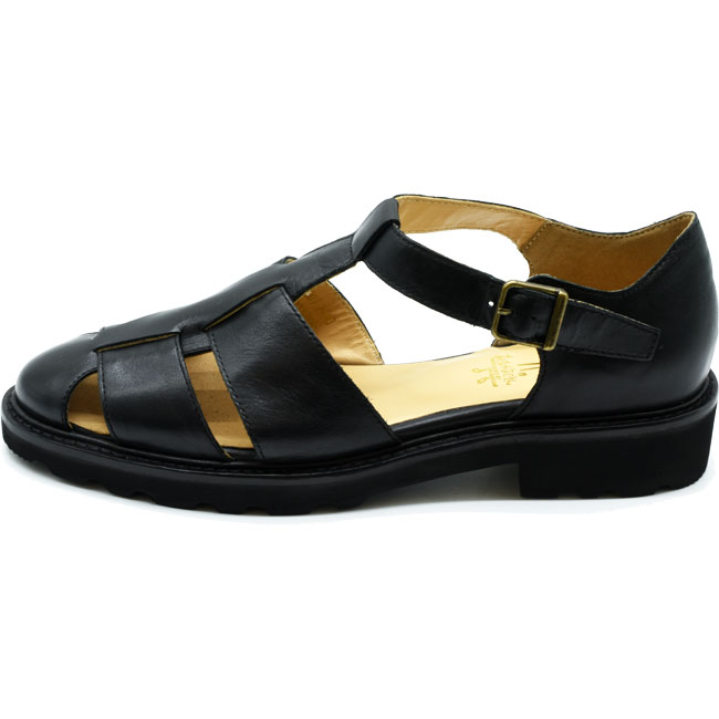 あしながおじさん グルカシューズ ストラップシューズ 本革 レザー 厚底 レディース 全4色 22.5-24.5 3220029 (予約)は3〜5営業日後の出荷です。 あしながおじさん パンプス レディース 厚底 ブラック 黒 グルカ