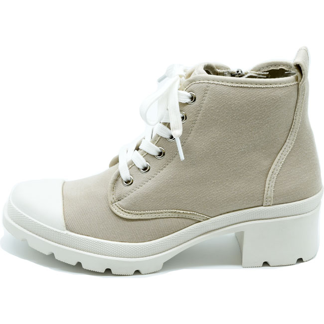 あしながおじさん 厚底スニーカー 防水 ハイカット タンクソール