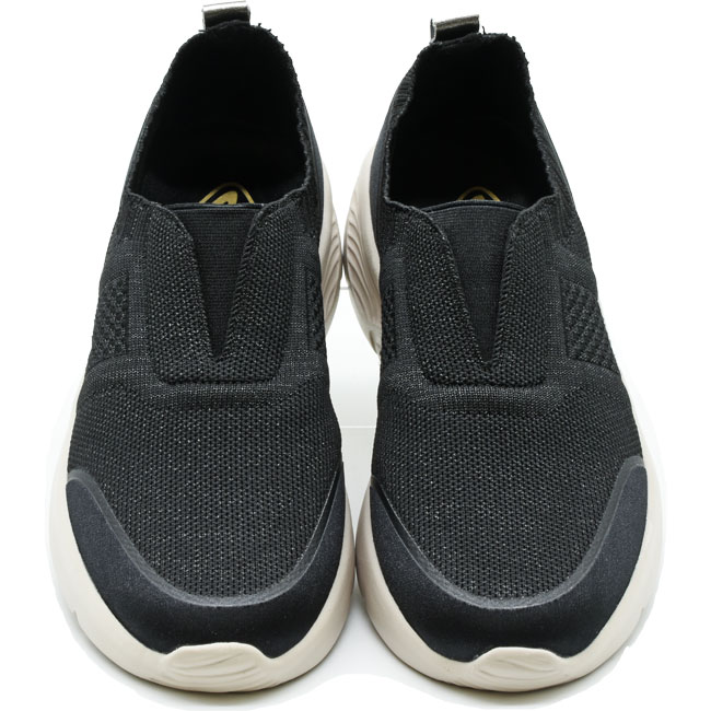 あしながおじさん スニーカー ローカット スリッポン 厚底 レディース 全3色 22.5cm-24.5cm 5510029 (予約)は3〜5営業日後の出荷です。 あしながおじさん スニーカー レディース 厚底 ブラック 黒 スニーカー