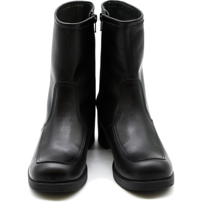 あしながおじさん ショートブーツ 厚底ブーツ 日本製 本革 レザー レディース 全3色 22.5cm-24.5cm 701127 (予約)は3〜5営業日後の出荷です。 あしながおじさん ブーツ レディース 厚底 ブラック 黒 ショートブーツ