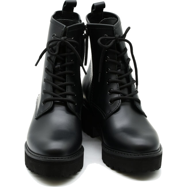 あしながおじさん レースアップブーツ ショートブーツ 編み上げブーツ