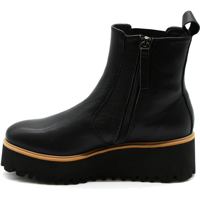 あしながおじさん サイドゴアブーツ ショートブーツ 本革 レザー レディース 全4色 22.5cm-24.5cm 7210089 (予約)は3〜5営業日後の出荷です。 あしながおじさん ブーツ レディース 厚底 ブラック 黒 サイドゴア