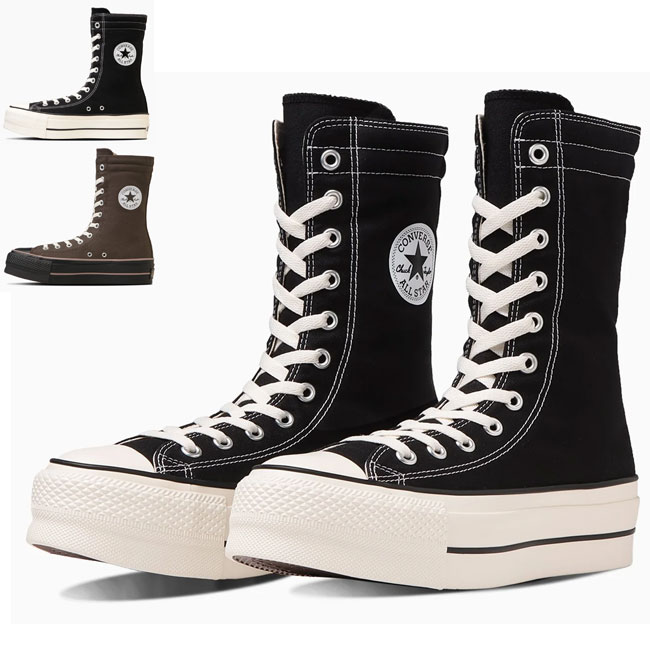 コンバース 厚底 リフテッド CONVERSE ALL STAR LIFTED CONVERSE コンバース オールスター (R) リフテッド ニーハイ ALL