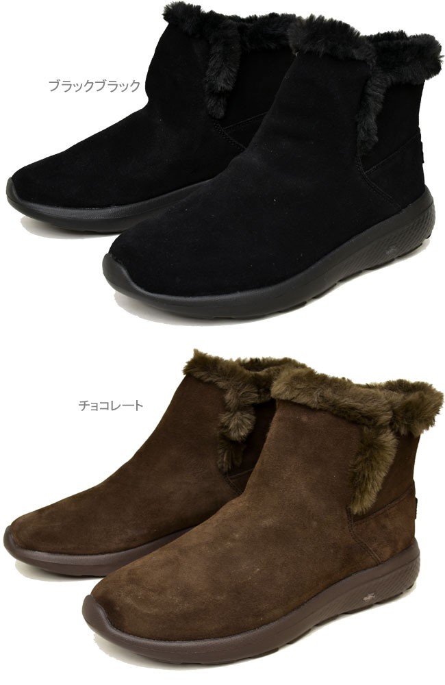 SKECHERS（スケッチャーズ） on-the-GO ムートンブーツ スニーカー