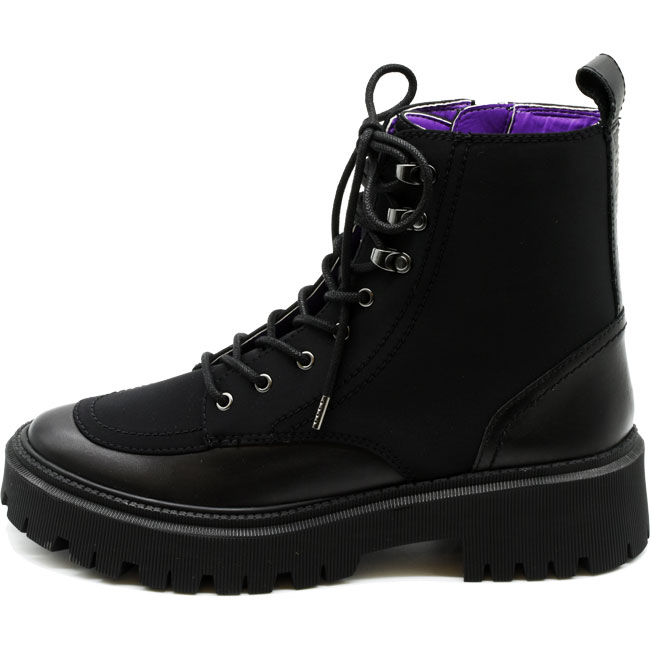 YOSUKE（ヨースケ） レースアップブーツ 厚底ブーツ ショートブーツ 本