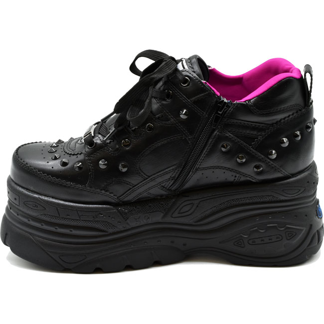 ヨースケ YOSUKE 厚底スニーカー レースアップ ダッドスニーカー メンズ 新作 2608110 YOSUKE（ヨースケ） メンズ ブーツ スニーカー 厚底 ブラック 黒 厚底