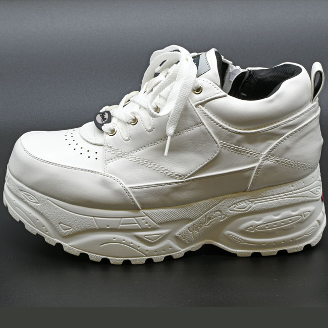 YOSUKE（ヨースケ） メンズ ブーツ スニーカー 厚底 ブラック 黒 厚底