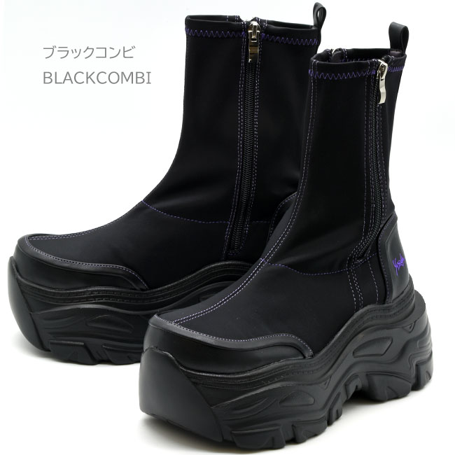 YOSUKE］ストレッチブーツ 厚底ブーツ スニーカーブーツM