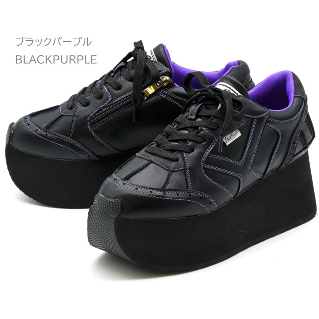 YOSUKE（ヨースケ） 厚底スニーカー レースアップ ハイソール
