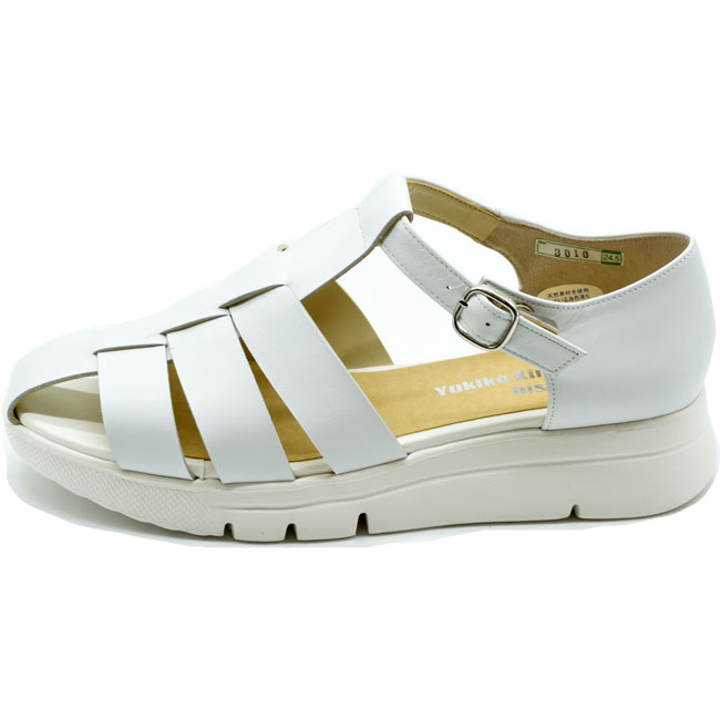 希少・美品✨ エンダースキーマ キノネ サンダル レディース レザー 厚底 黒 Yukiko Kimijima ユキコ キミジマ 厚底サンダル グルカサンダル