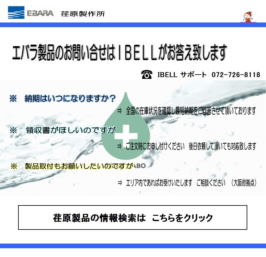 お得クーポン発行中荏原製作所 エバラ 浅井戸用ポンプ 25HPE0.25S 井戸