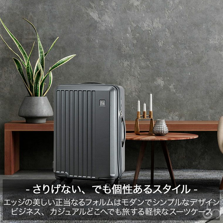 スーツケース フリクエンター LIEVE リエーヴェ 4輪キャリー(M) 57cm 52L 3から4泊 静音 軽量 キャリーケース TSAロック ハードタイプ 1-252 | FREQUENTER | 09