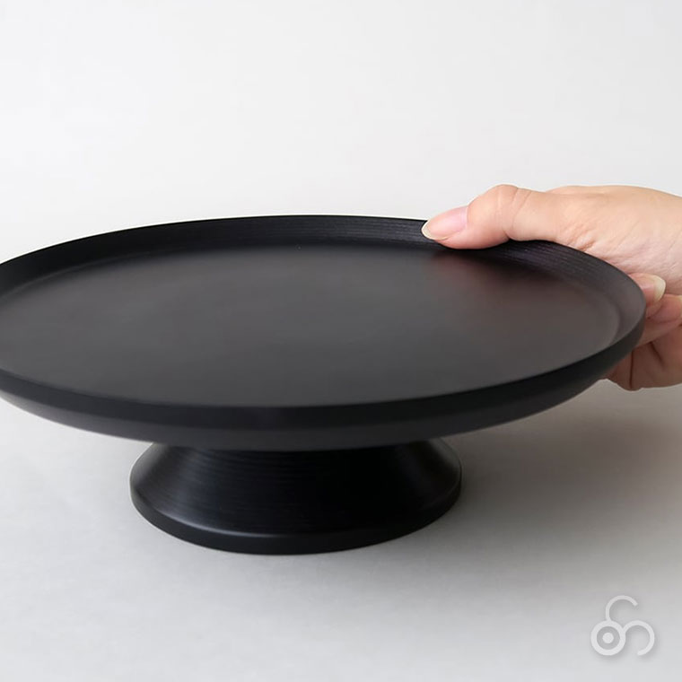 BUNACO ブナコ ケーキスタンド CAKE STAND ブラック S #1352 木製 ブナ 日本製 | BUNACO | 08