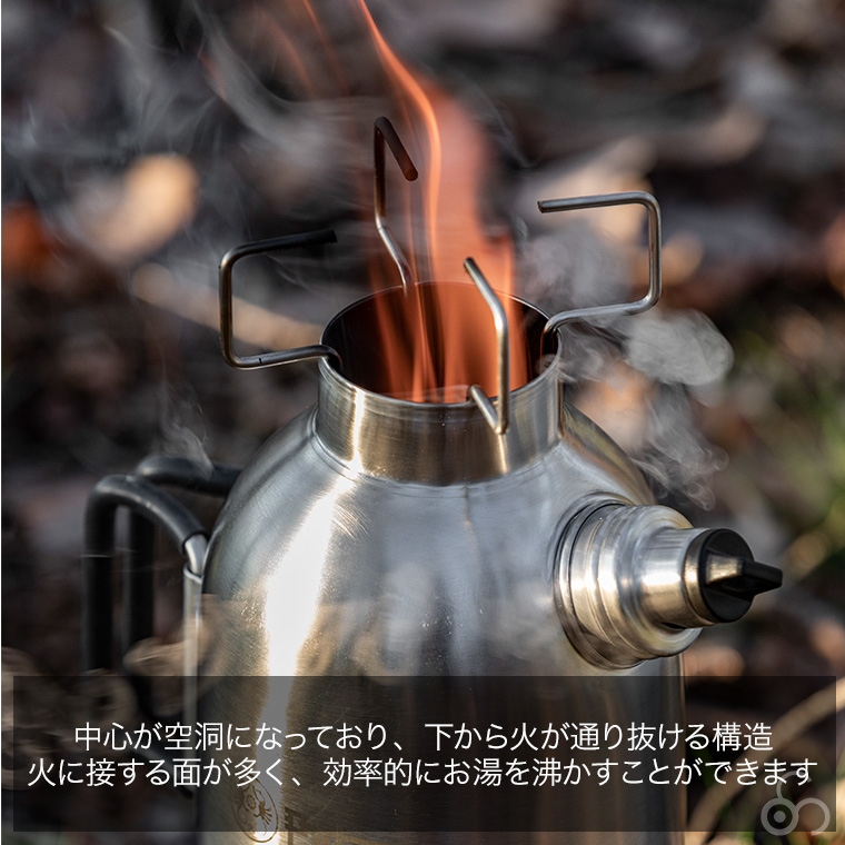 ペトロマックス ファイヤーケトル ステンレススチール fk-le75 0.75L fk1後継モデル キャンプ アウトドア ケトル やかん 直火 13882