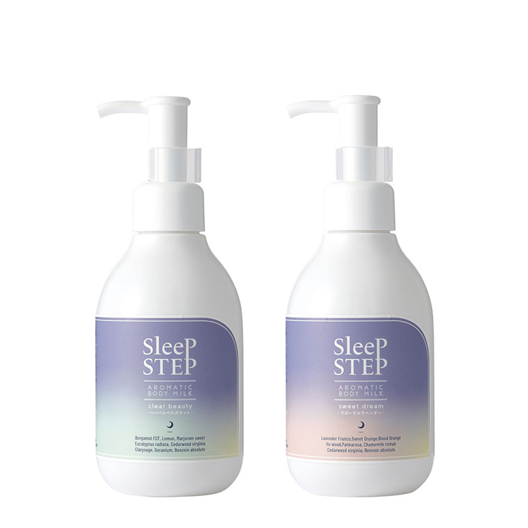 フレーバーライフ SLEEP STEP アロマティックボディミルク 200ml 1835 1836 ボディミルク｜iberia｜05