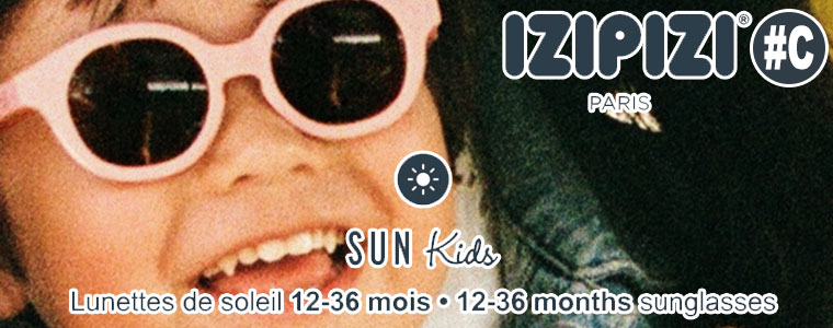 IZIPIZI イジピジ キッズサングラス KIDS #C 対象年齢1-3歳 3701210428338 おしゃれ UVカット 紫外線対策 ギフト