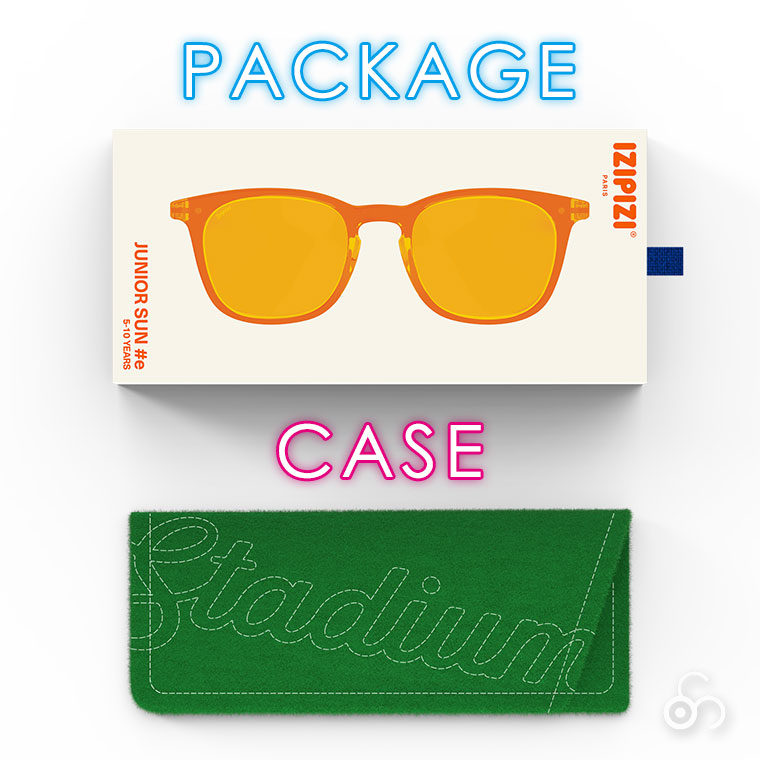 IZIPIZI イジピジ STADIUM ジュニアサングラス #E Jr.SUN 3701210439112 おしゃれ UVカット 紫外線対策 ギフト