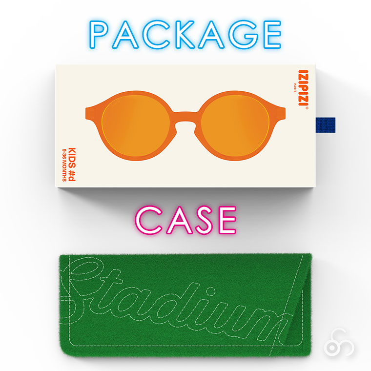 IZIPIZI イジピジ STADIUM キッズサングラス KIDS #D 対象年齢1-3歳 3701210439181 偏光レンズ おしゃれ UVカット 紫外線対策 ギフト