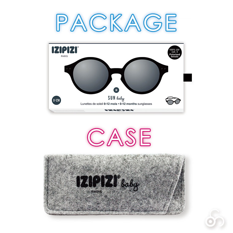 イジピジ IZIPIZI ベビーサングラス SUN BABY 3760247693300 おしゃれ UVカット 紫外線対策 ギフト
