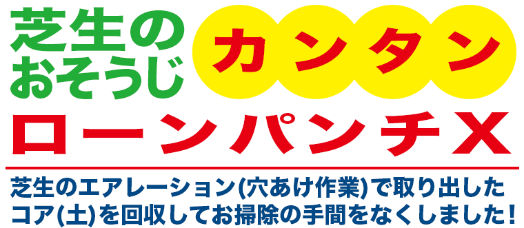 キンボシ ローンパンチX 4005 (芝のメンテナンス)