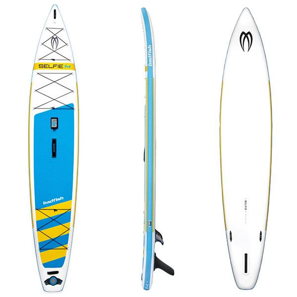 【新入荷】 SUP インフレータブル サップ バッドフィッシュ セルフィー14 パドルボード リバーサップ リバーサーフィン ボディボード 折り畳み 40316 【XUR2479127702】(90625円)