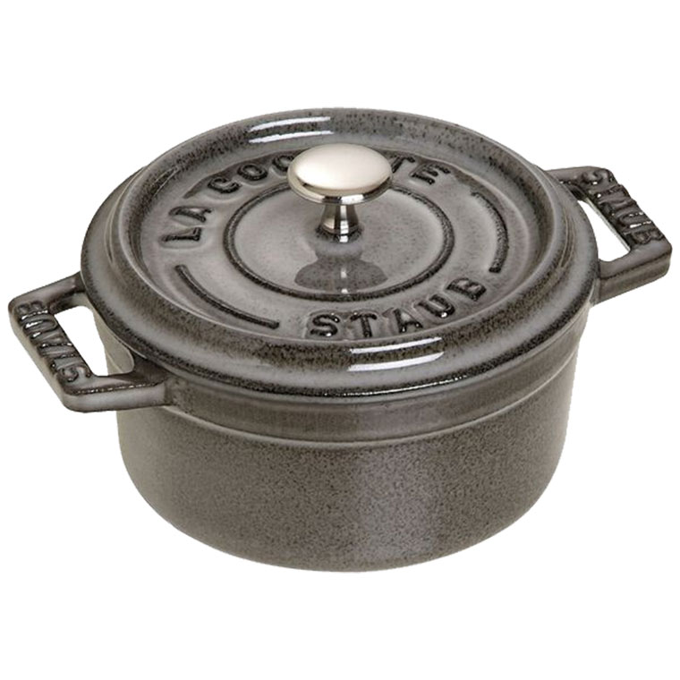正規品 STAUB ストウブ ピコ・ココット ラウンド 10cm 40500-101(両手鍋)の画像
