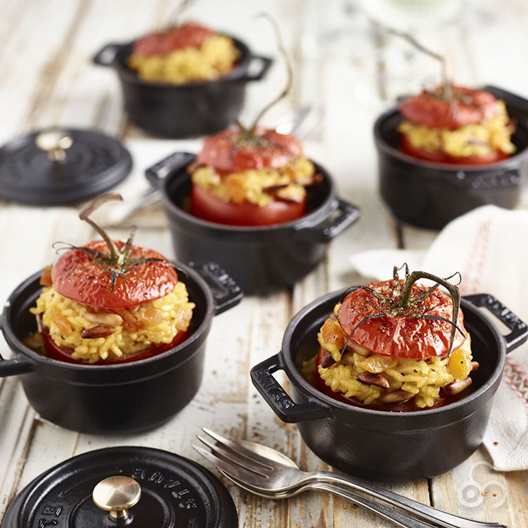 正規品 STAUB ストウブ ピコ・ココット ラウンド 10cm 40500-101(両手鍋)の画像
