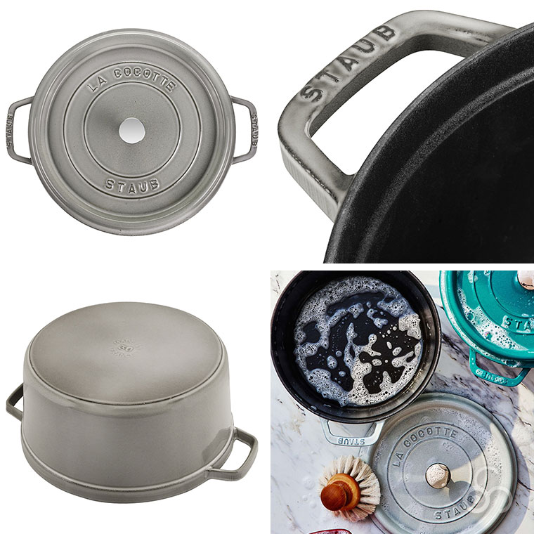 正規品 STAUB ストウブ ピコ・ココット ラウンド 14cm 40509-476の画像