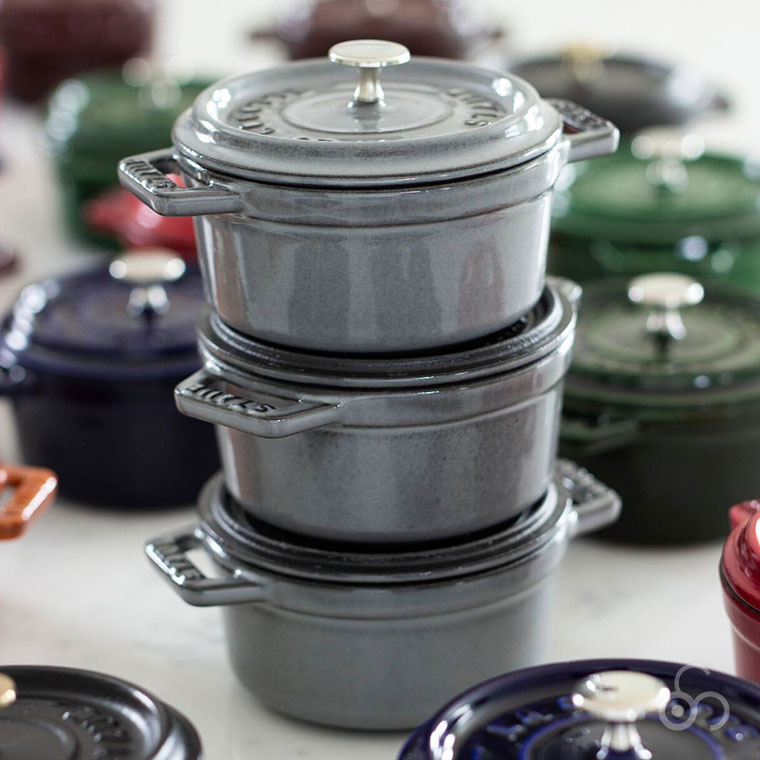 正規品 STAUB ストウブ ピコ・ココット ラウンド 14cm 40509-476の画像