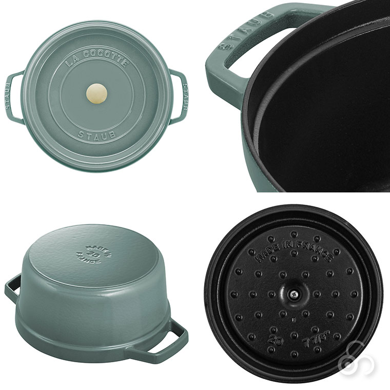 Staub（ストウブ） 正規品 ピコ・ココット ラウンド 20cm 40509-487