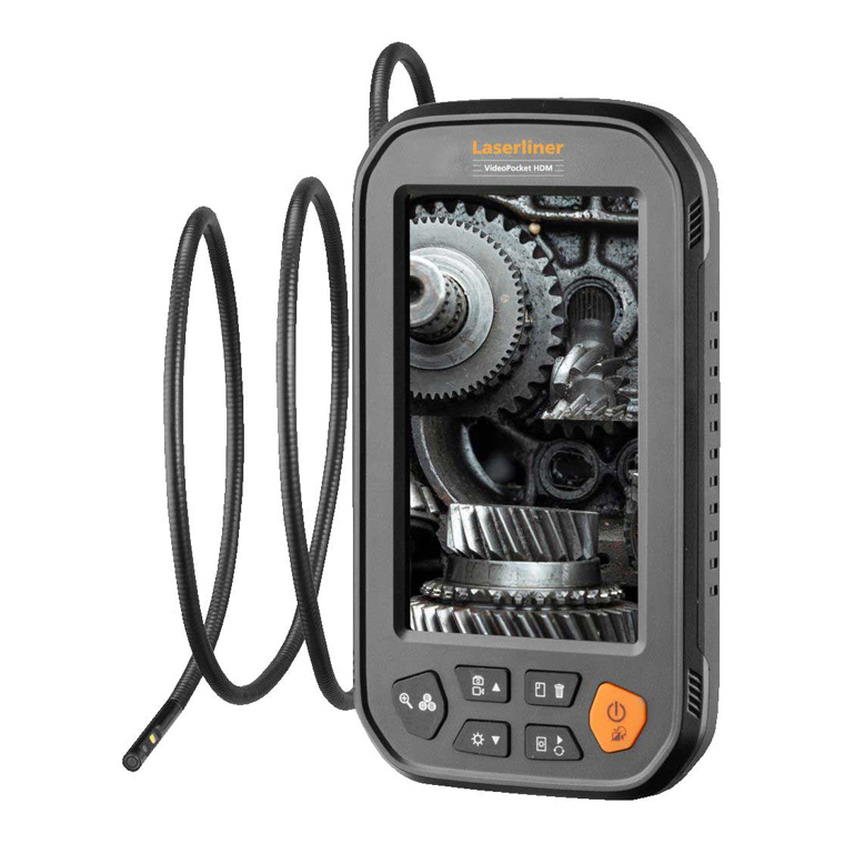 レーザーライナー ビデオポケットHDM 4580313183790 内視鏡 防水 高解像度 4.3インチディスプレイの画像