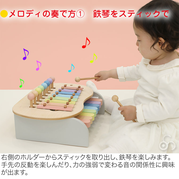 エドインター スウィートメロディーメーカー 4941746822746 知育玩具 木製 赤ちゃん 木のおもちゃ 人気 男の子 女の子 音のなるおもちゃ