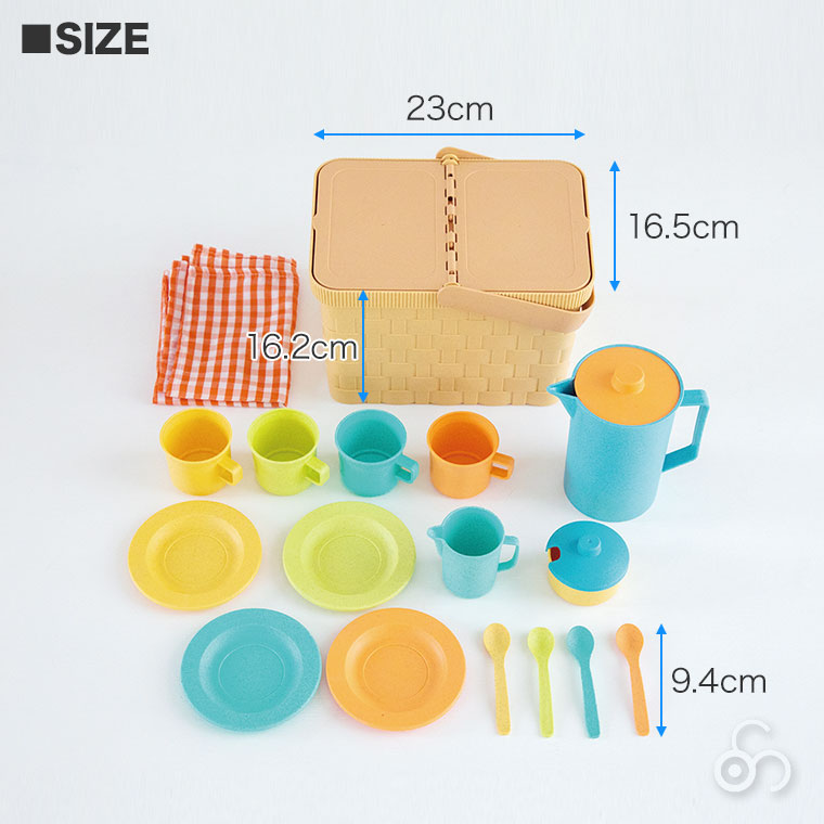 ecomugi エコムギ PICNIC PARTY SET ピクニックパーティーセット 4941746826164