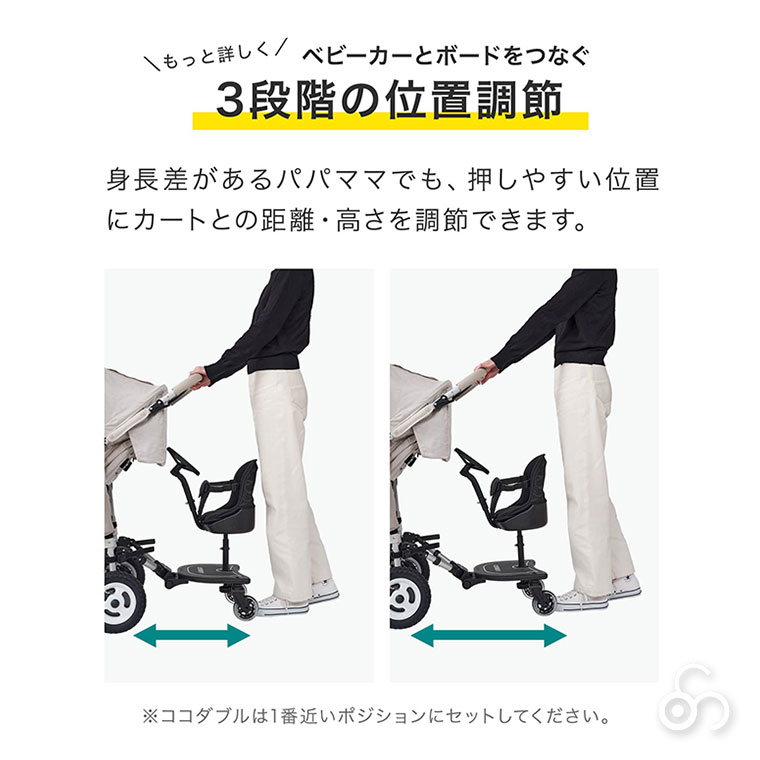 AIRBUGGY（エアバギー） AIRBUGGY 2ウェイボード EX ココブレーキ 