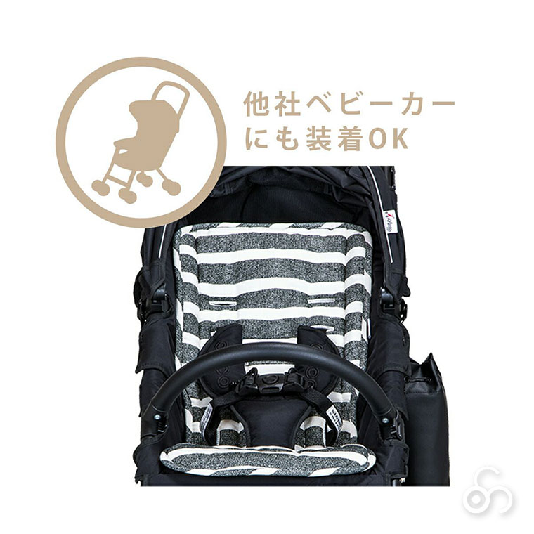 エアバギー AIRBUGGY ダクロンフレッシュ ストローラーマット AB657 ベビーカー シート マット クッション クッション | AIRBUGGY | 06