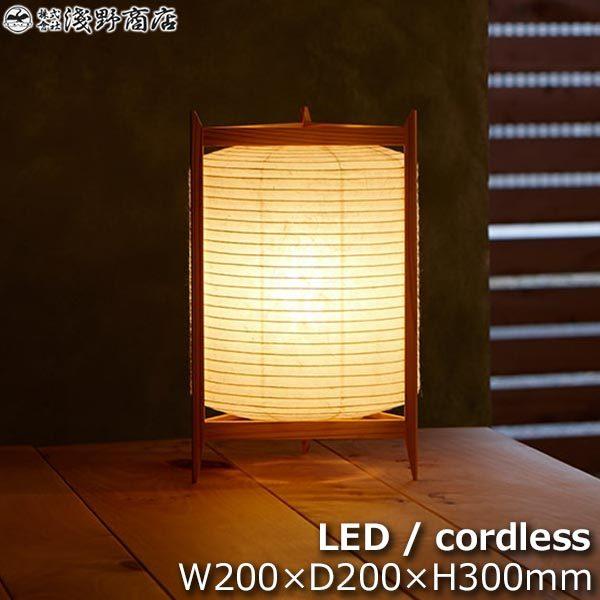 浅野商店 アンドン トライアングル LED コードレスタイプ 長大作 行灯 照明 ランプ 提灯 andontriangle-LED