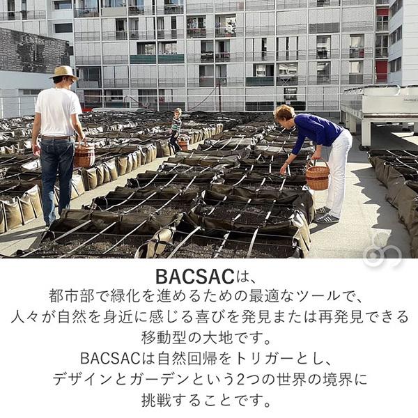 BACSAC バックサック ポット 100L HUMUS BC-1105 2個 プランター おしゃれ BACSAC バックサック HUMUS ポット 100L BC-1105