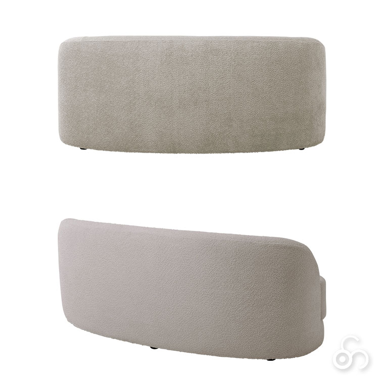 ソファ 2人掛け bean sofa 2seater アイボリー ベージュ BEASF001M