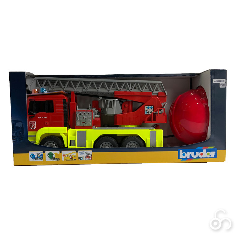 クリスマス期間限定プレゼント付) ブルーダー bruder MAN消防車