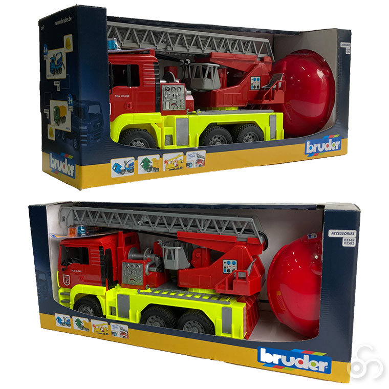 おまけ付) ブルーダー bruder MAN消防車(ヘルメット付き) BR01760