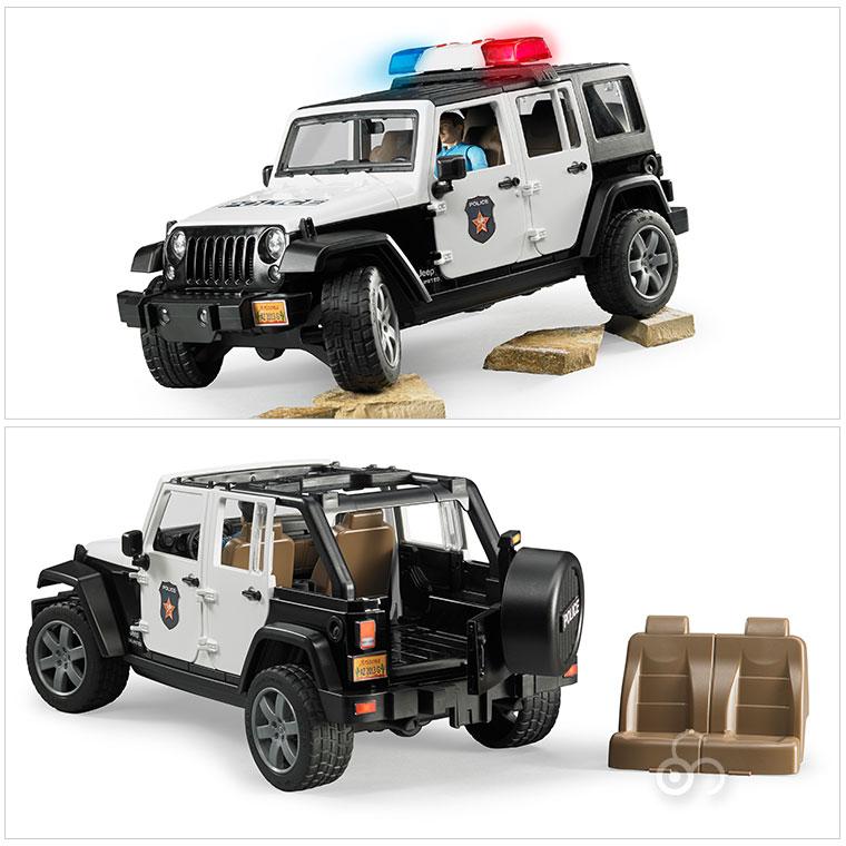 ブルーダー Jeep パトカー（フィギア付） BR02526 Amazon.co.jp: bruder(ブルーダー) Jeep パトカー フィギュア