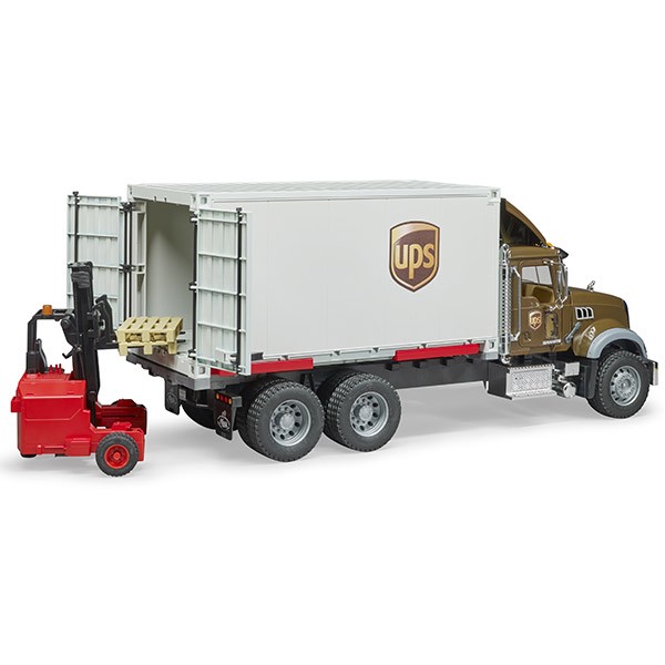 (おまけ付) ブルーダー MACK UPS ＆ フォークリフト BR02828 おもちゃ 知育玩具 車 男の子 女の子 2歳 3歳 4歳 5歳 6歳_5