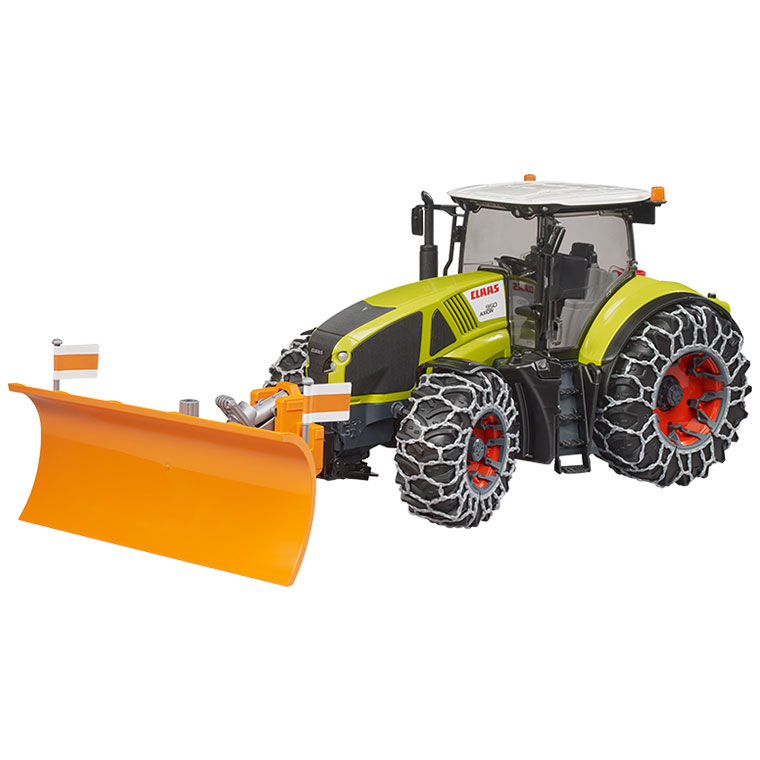 (おまけ付) ブルーダー bruder Claas Axion 950 トラクター＆スノーチェーン・ブレード BR03018 おもちゃ 車 男の子 女の子 4歳 5歳 6歳 小学生_2