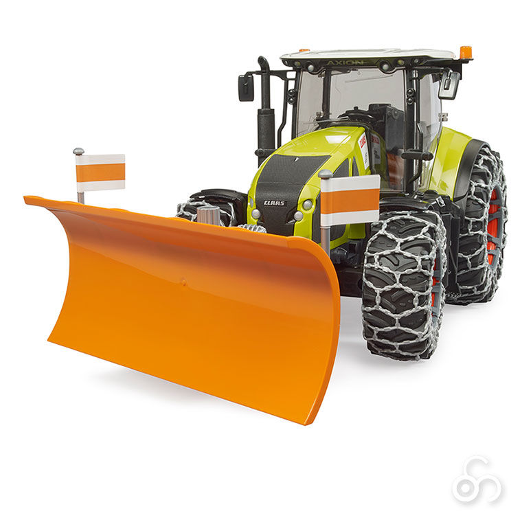 (おまけ付) ブルーダー bruder Claas Axion 950 トラクター＆スノーチェーン・ブレード BR03018 おもちゃ 車 男の子 女の子 4歳 5歳 6歳 小学生_6