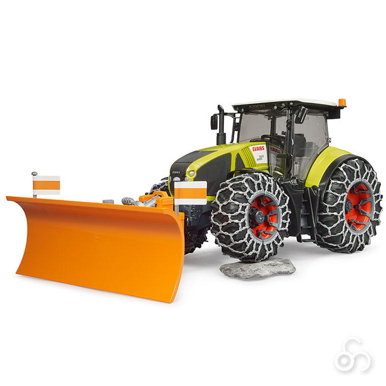 (おまけ付) ブルーダー bruder Claas Axion 950 トラクター＆スノーチェーン・ブレード BR03018 おもちゃ 車 男の子 女の子 4歳 5歳 6歳 小学生_9