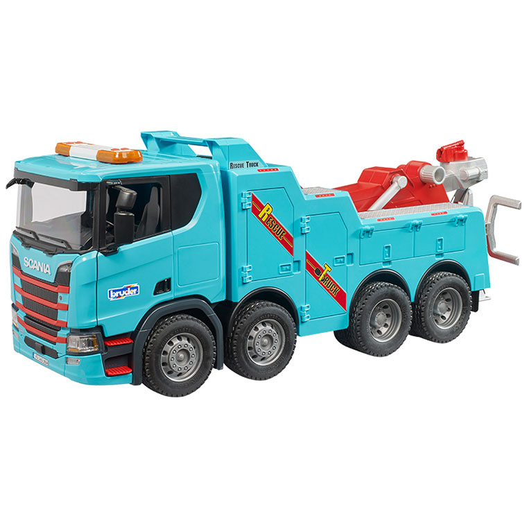 おまけ付) ブルーダー bruder SCANIA Super 560R レスキュートラック 