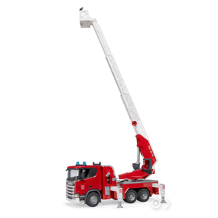 (おまけ付) ブルーダー SCANIA 消防車 bruder BR03591 おもちゃ 知育玩具 知育 はたらくくるま 車 3歳 4歳 5歳_7