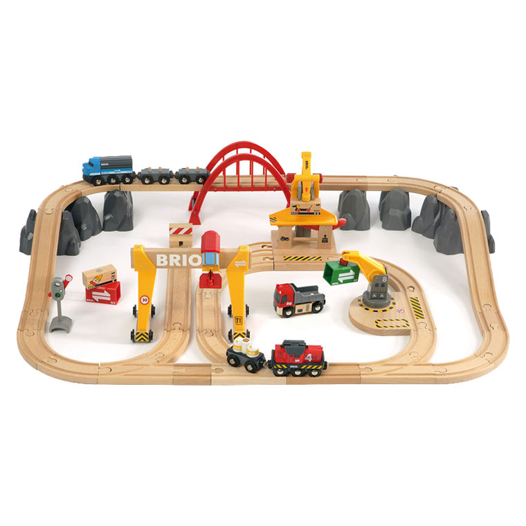 BRIO（ブリオ） (レビュー特典あり) カーゴレールデラックスセット