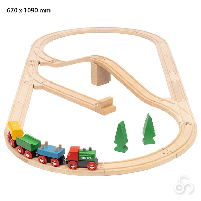 BRIO（ブリオ） (レビュー特典あり) トラベルレールセット 33512 知育